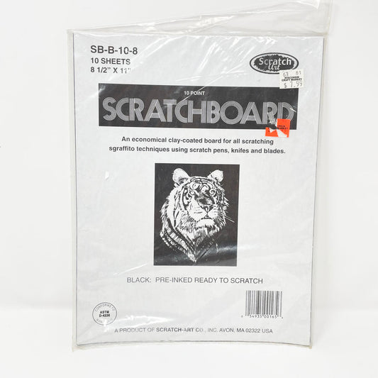 Scratch Art 10 Point Scratchboard