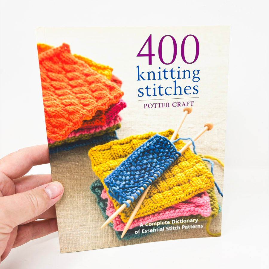400 Knitting Stitches Book by Potter Craft