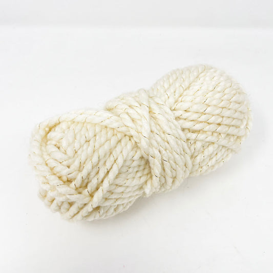 White Sparkly Yarn