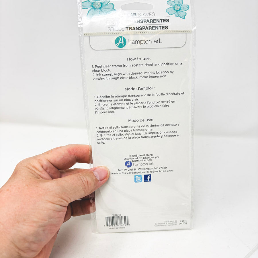 Hampton Art Clear Stamp Set (1)