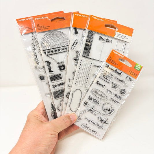 Fiskars Clear Stamp Sets (1)