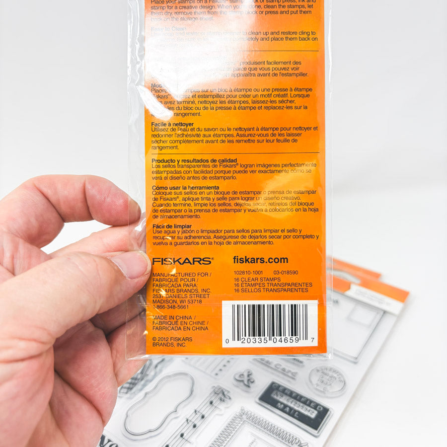 Fiskars Clear Stamp Sets (1)