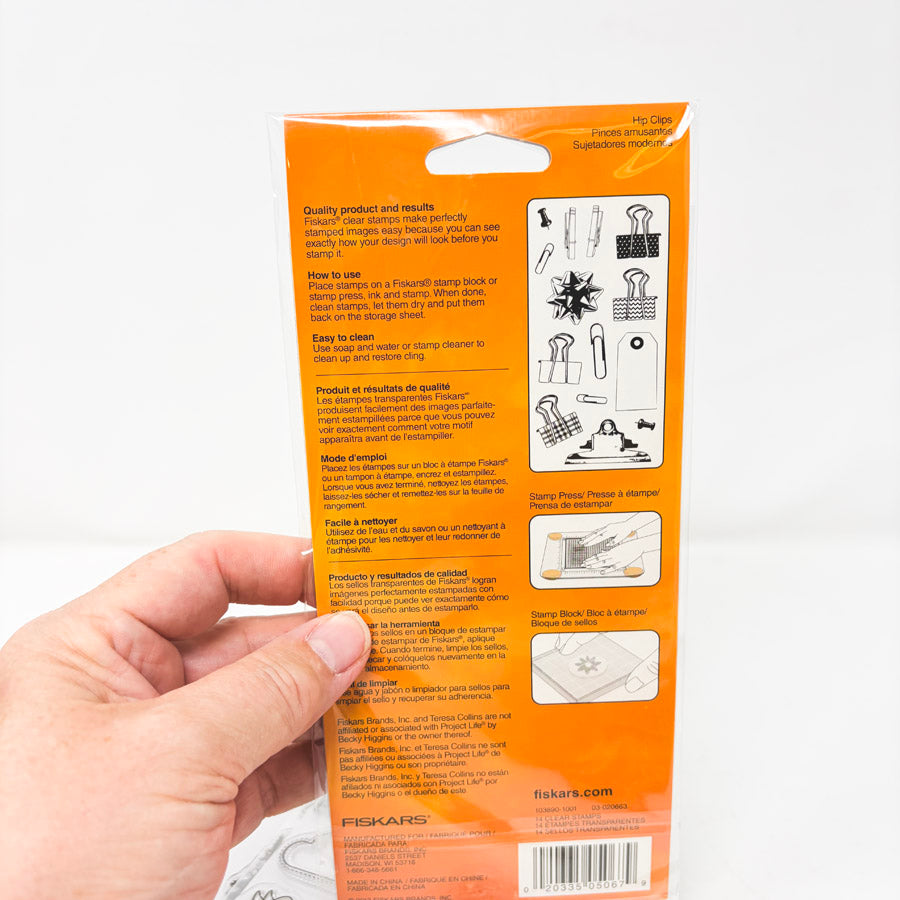 Fiskars Clear Stamp Sets (1)