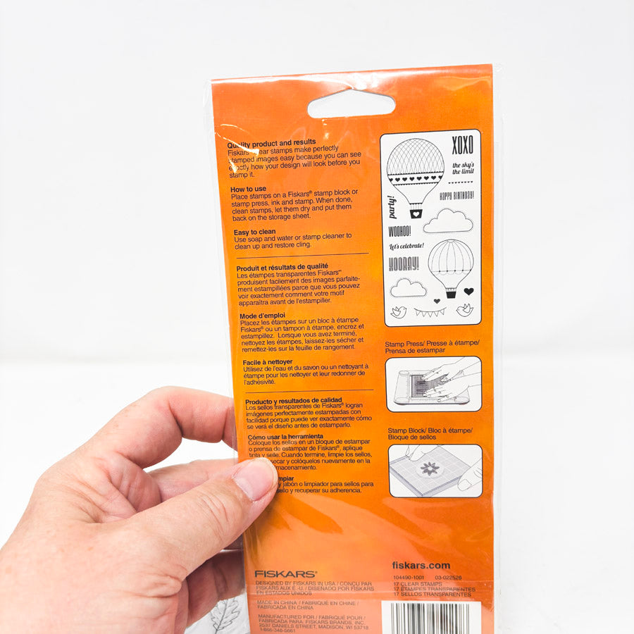 Fiskars Clear Stamp Sets (1)