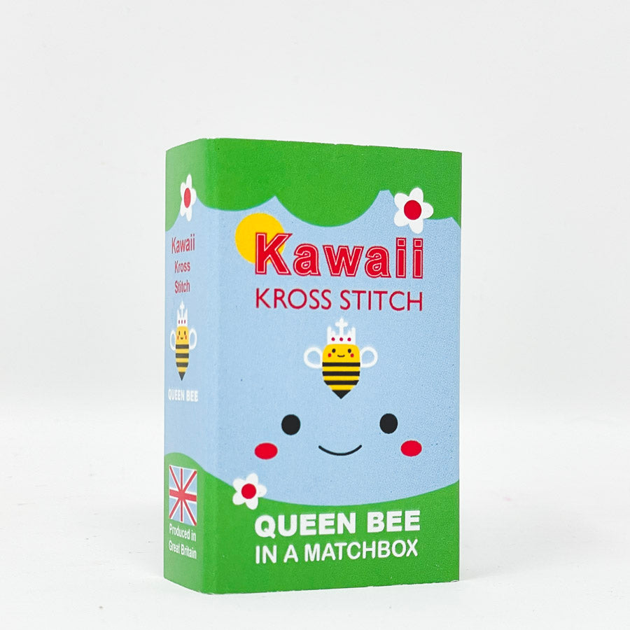 NEW // Kawaii Mini Cross Stitch Kit in a Matchbox