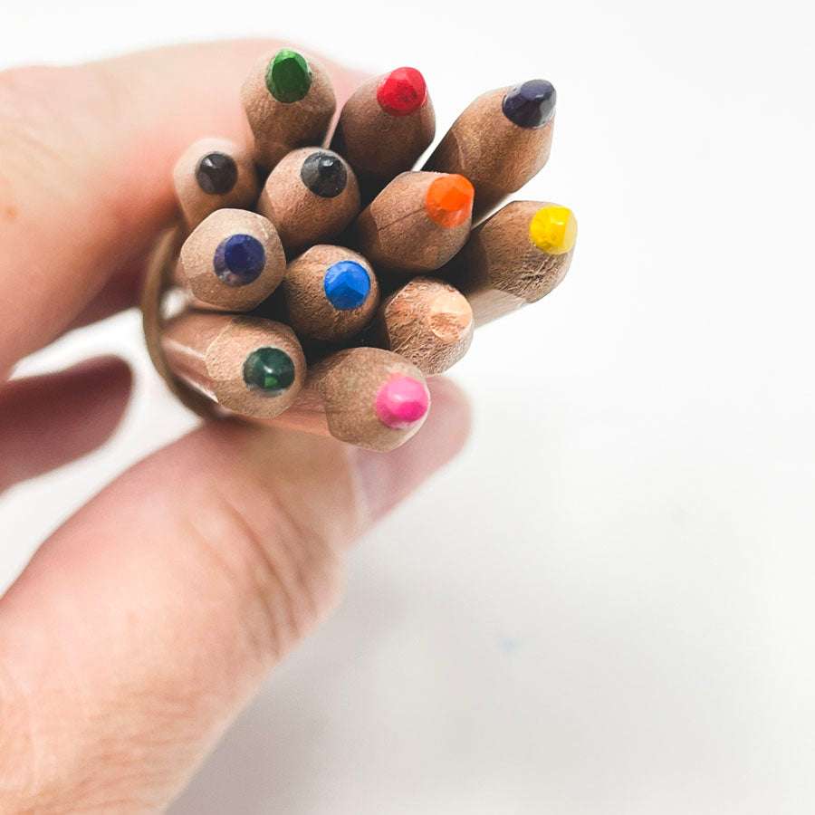Milan Big Lead Color Pencil 12 Set
