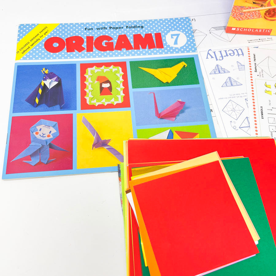 Origami Kit with Books & Paper - Origami Magic by Florence Temko