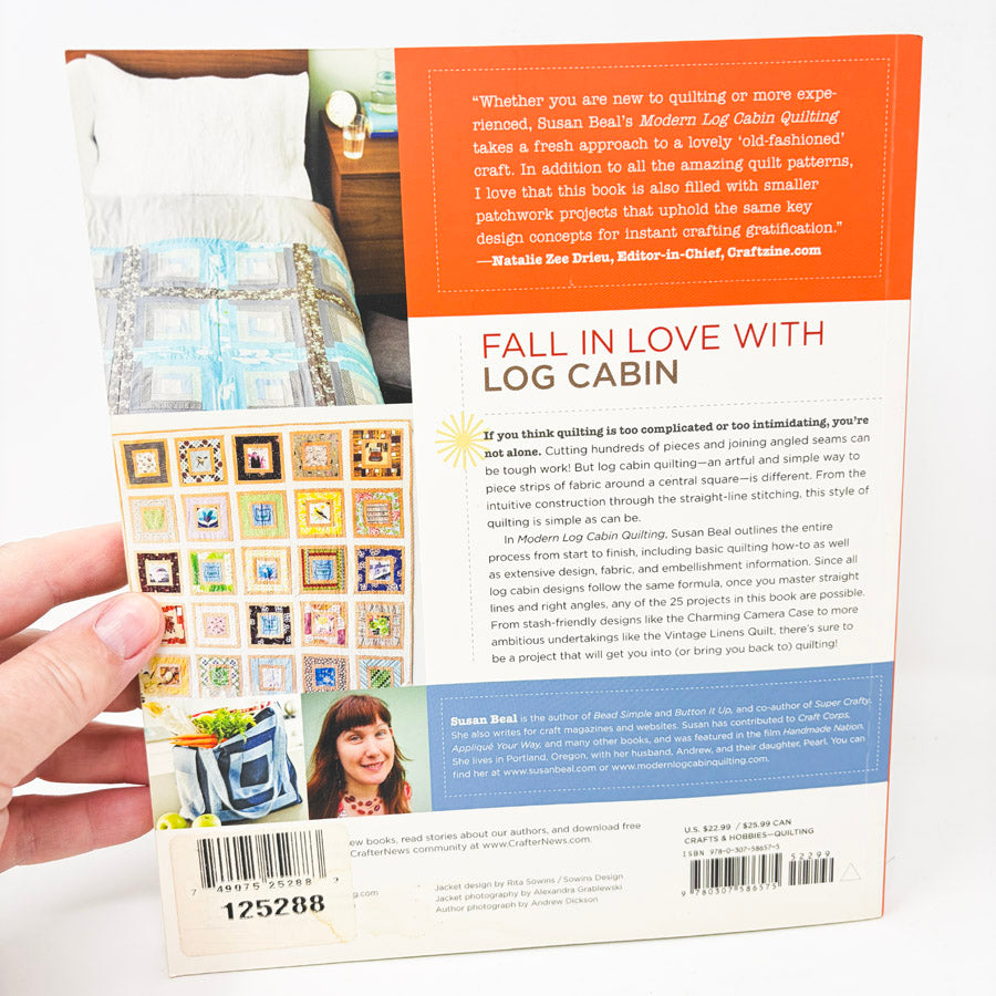 Modern Log Cabin Quilting Book by Susan Beal