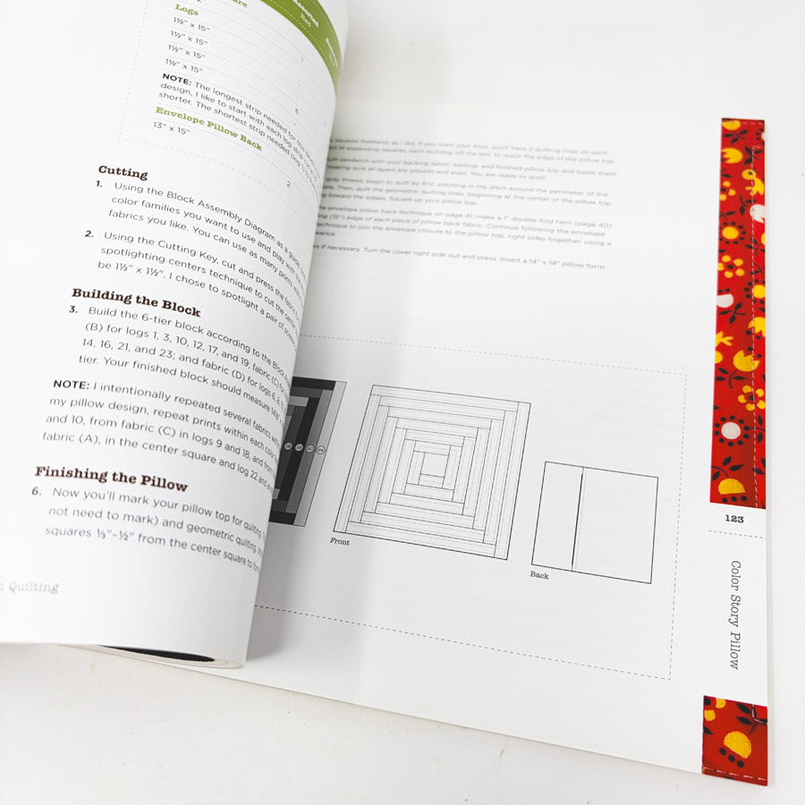 Modern Log Cabin Quilting Book by Susan Beal
