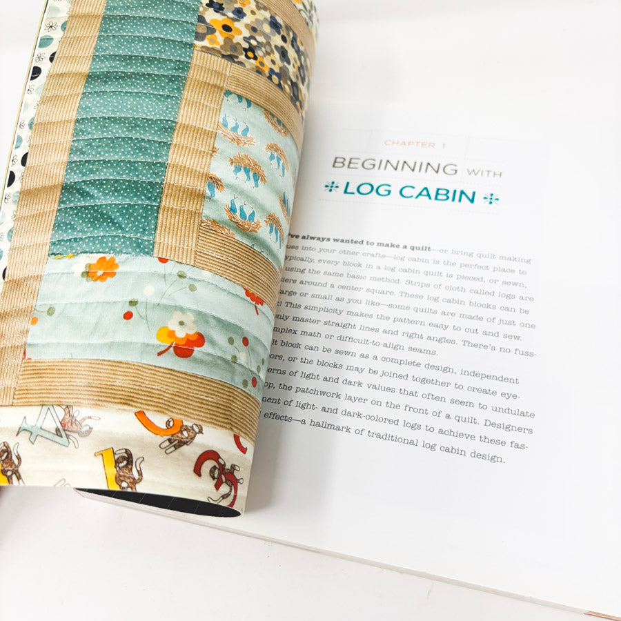 Modern Log Cabin Quilting Book by Susan Beal