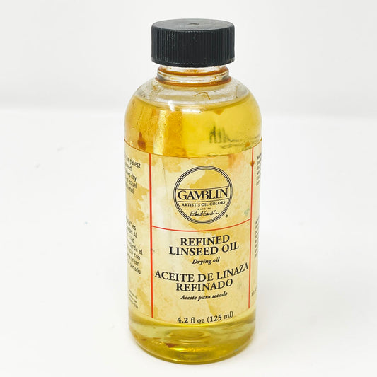 Gamblin Refined Linseed Oil 4.2 oz