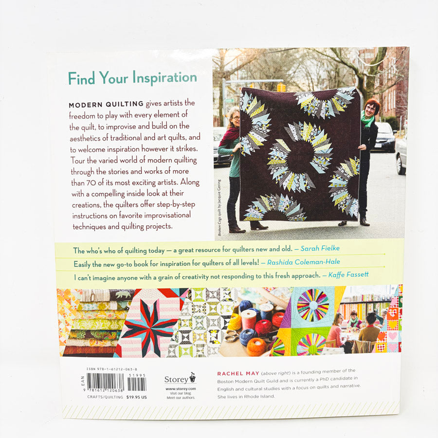 Quilting With a Modern Slant Book by Rachel May