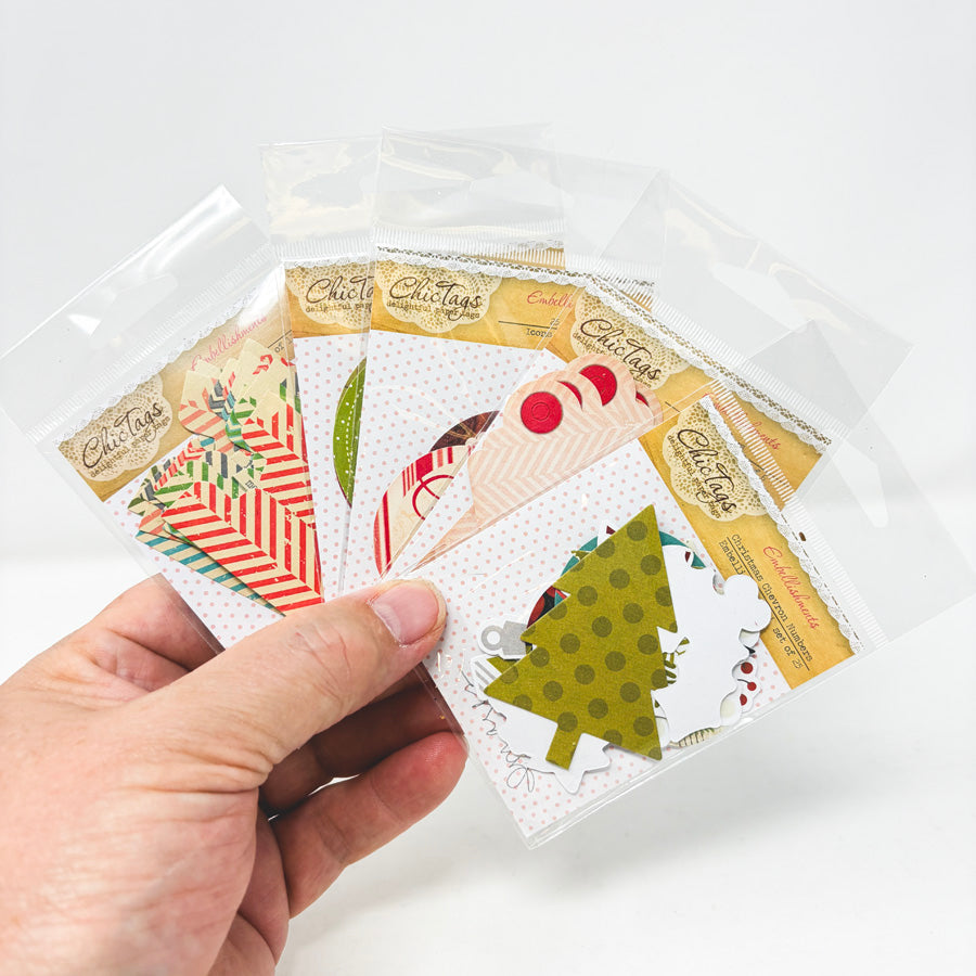 Bundle of Chic Tags Embellishments (5)