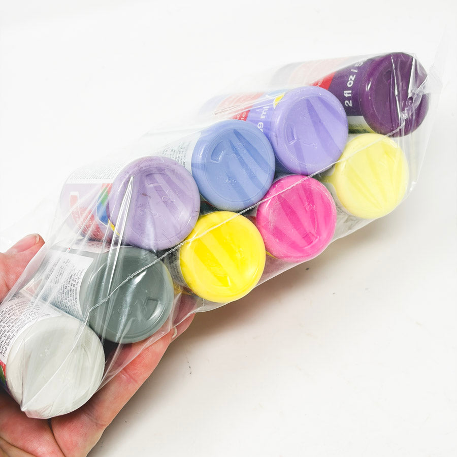 Spring Palette - Craft Smart 2oz Acrylic Paint Bundle - 9 Bottles