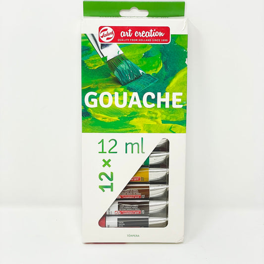 12 pc Talens Art Creation Gouache Set