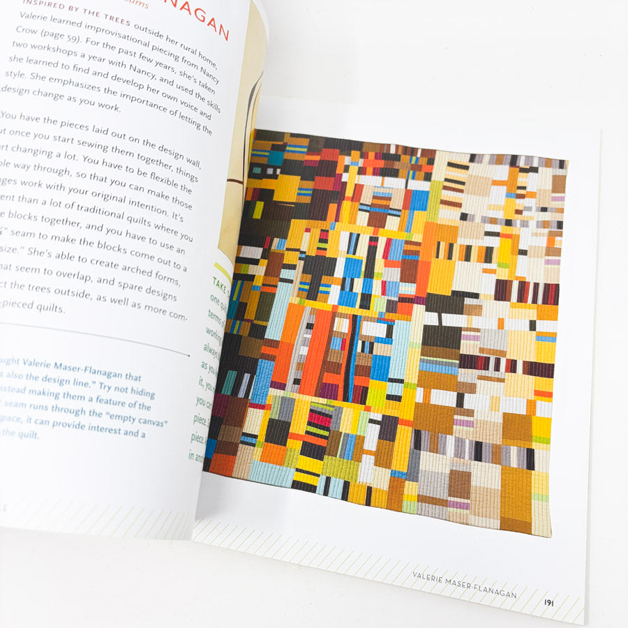 Quilting With a Modern Slant Book by Rachel May