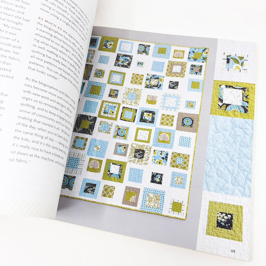 Quilting With a Modern Slant Book by Rachel May