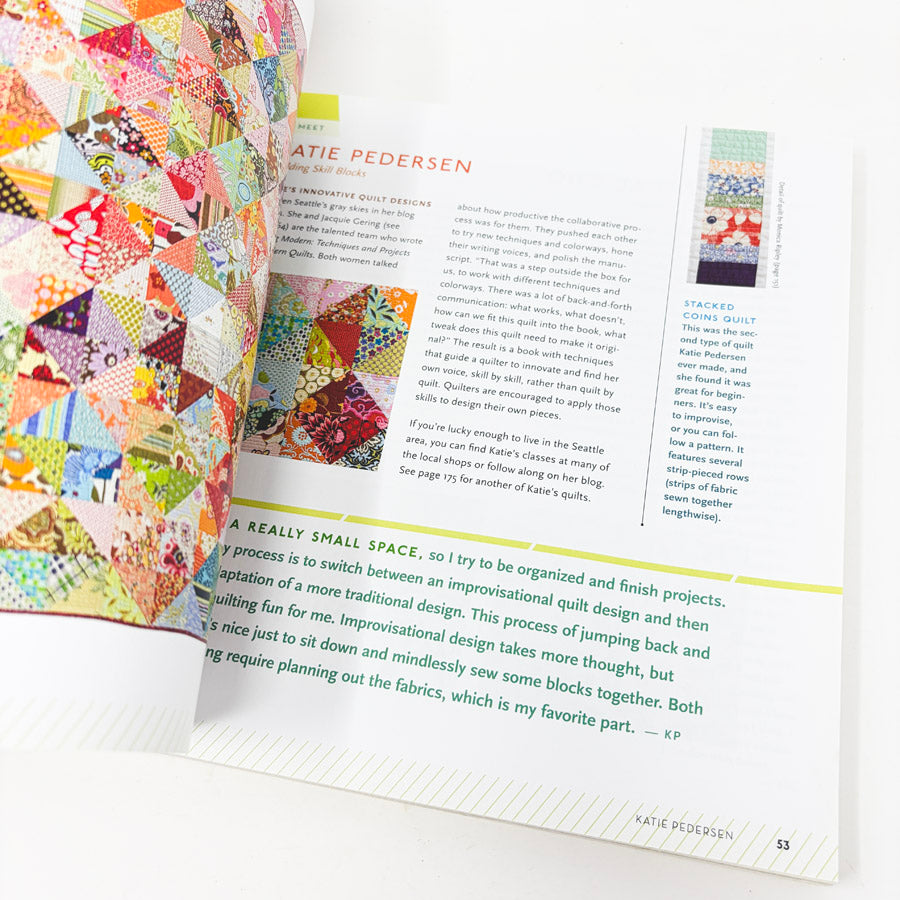 Quilting With a Modern Slant Book by Rachel May