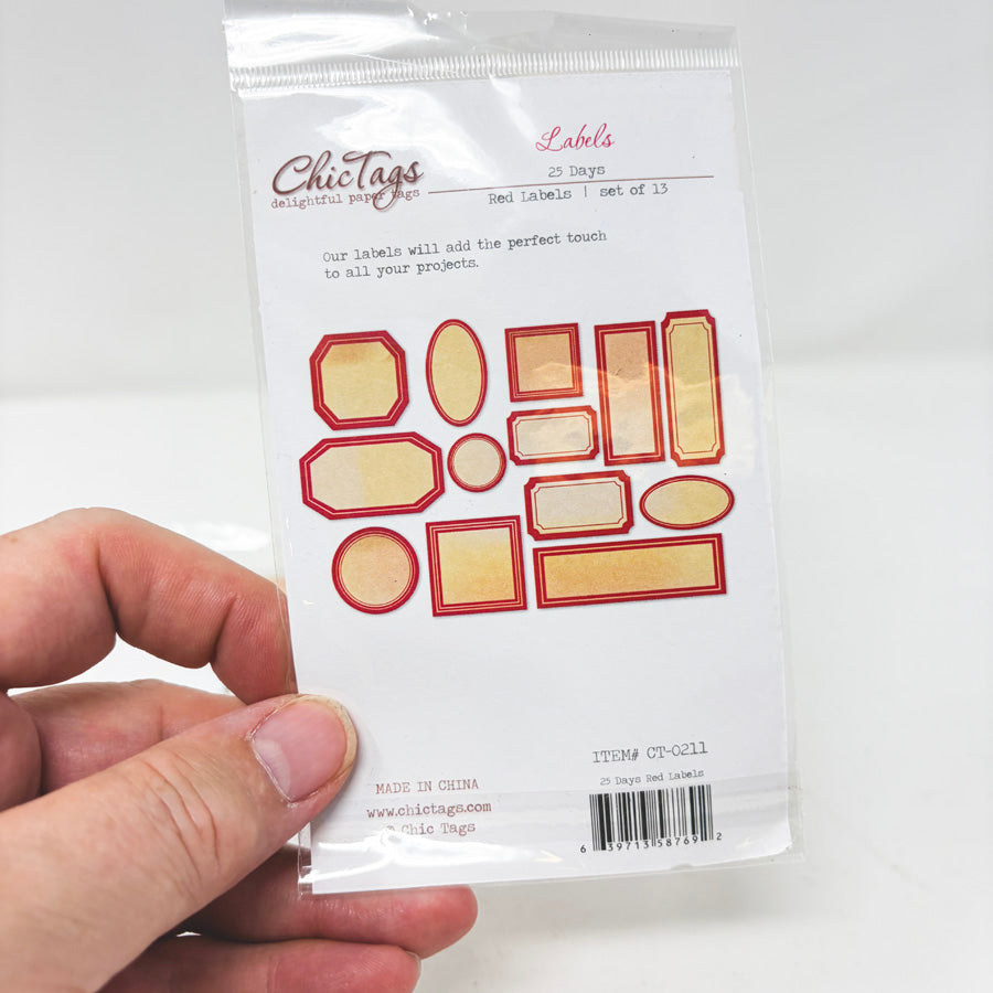 Chic Tags Tag Packs