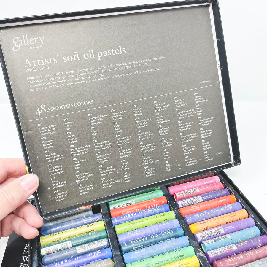 Mungyo Gallery 48 pc Oil Pastel Set