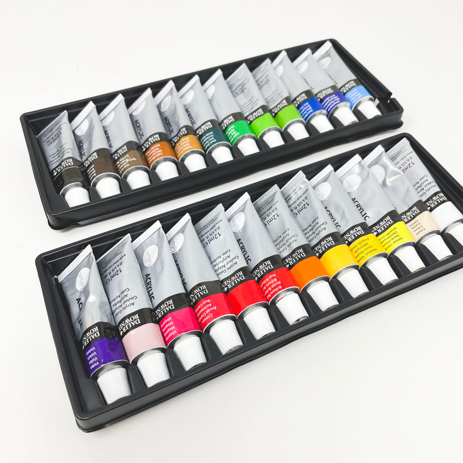 24 pc. Daler Rowney Simply Acrylic Set