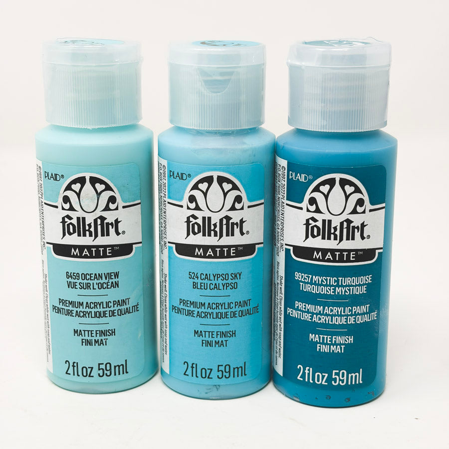 Folk Art Matte 2oz Acrylic Paints