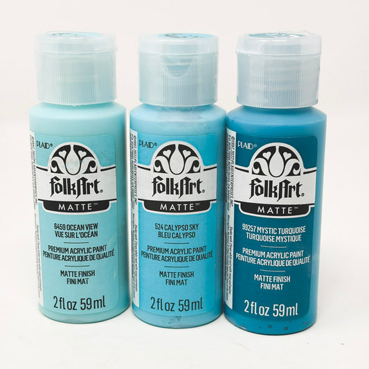 Folk Art Matte 2oz Acrylic Paints