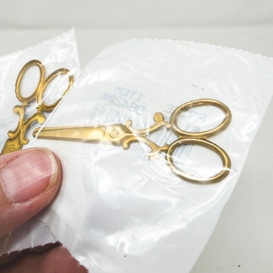 Thin Metal Paper Antique Scissors (2)