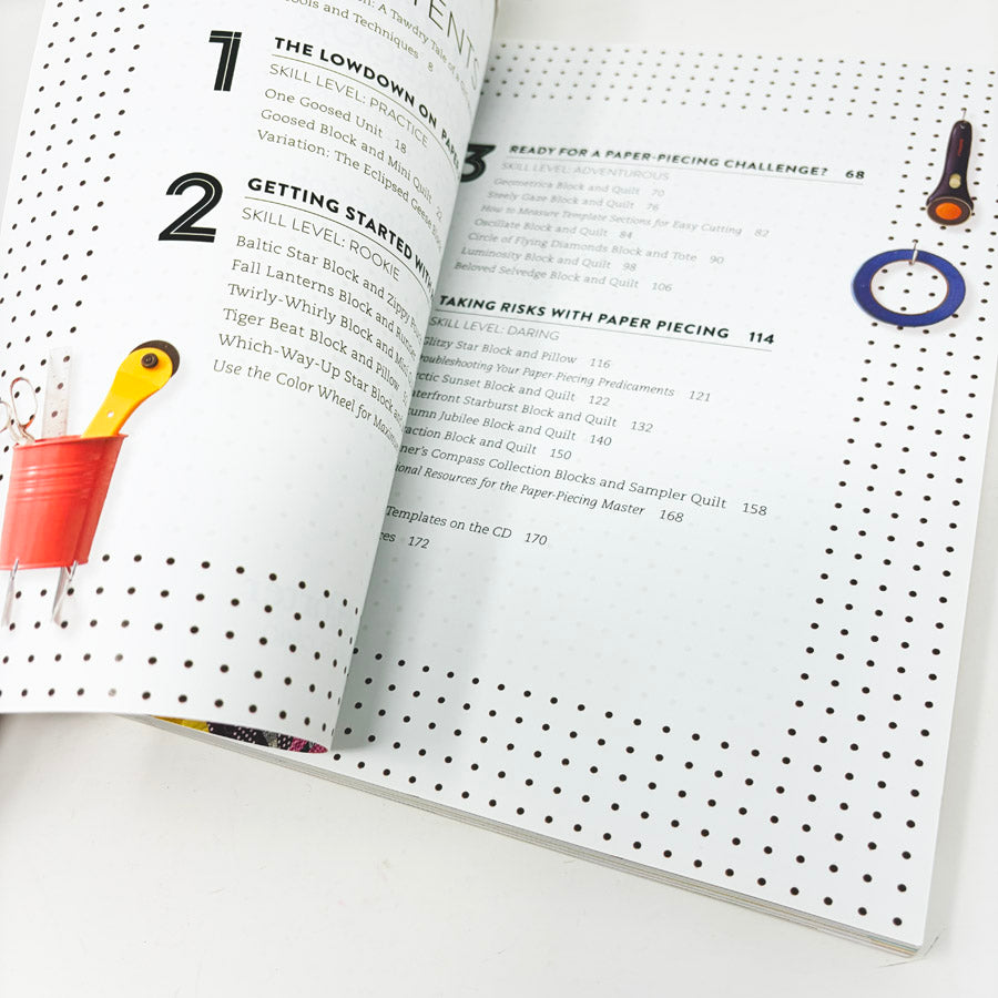 The Quilter's Paper-Piecing Workbook by Elizabeth Dackson