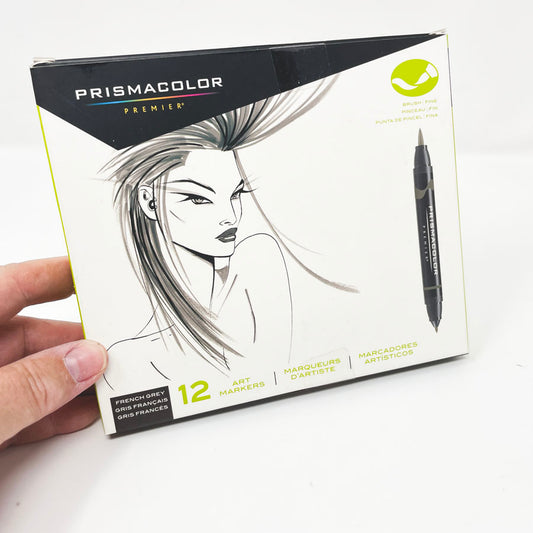 Prismacolor French Gray Markers - Set of 12