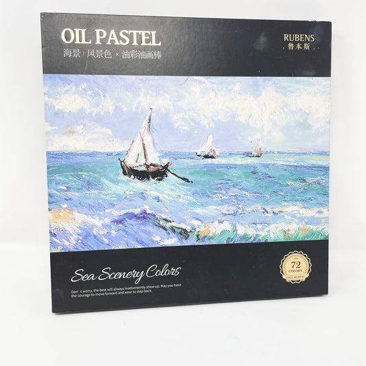 Rubens 72 pc Oil Pastel Set - Sea Scenery Colors