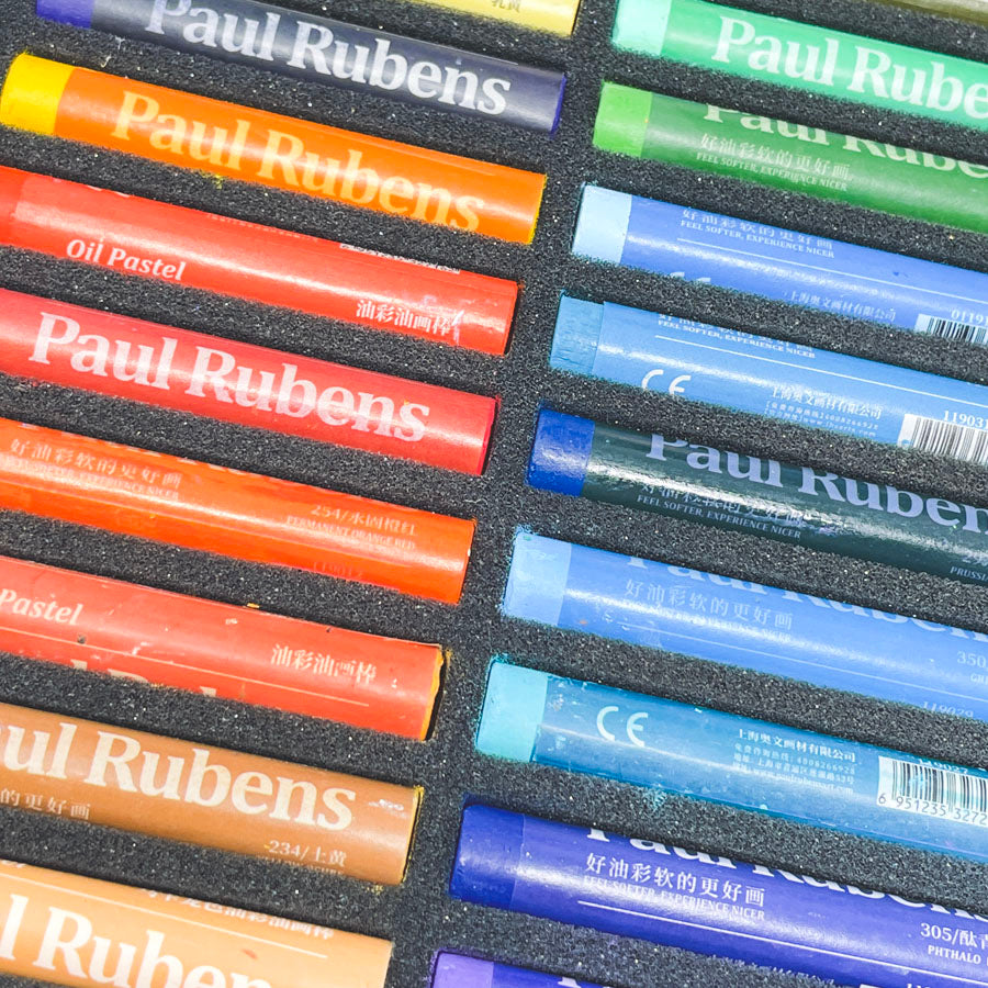 Rubens 72 pc Oil Pastel Set - Sea Scenery Colors
