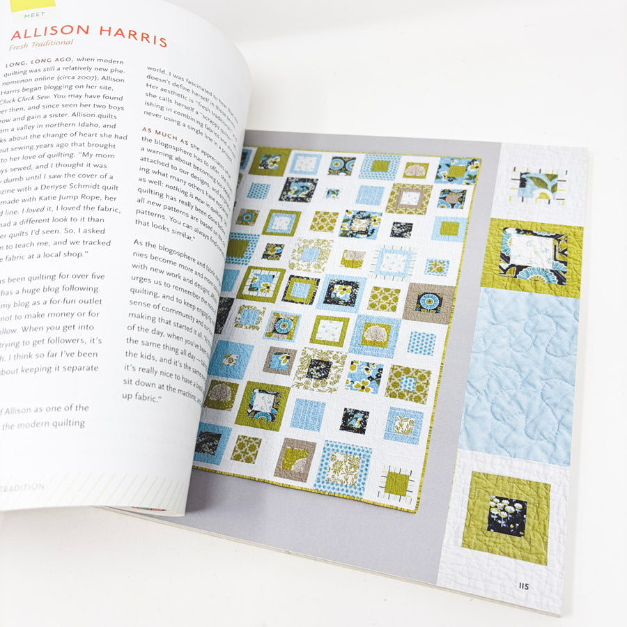 Quilting With a Modern Slant Book by Rachel May