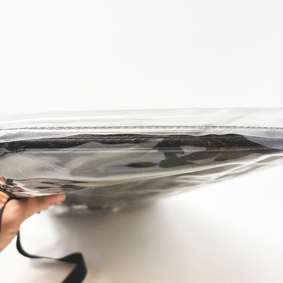Large Brush Wallet in Clear Bag