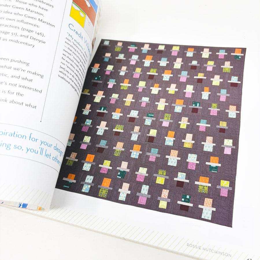 Quilting With a Modern Slant Book by Rachel May