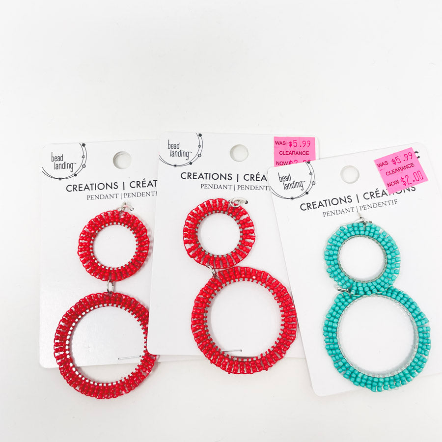 Bead Landing Beaded Circles Pendants (1)