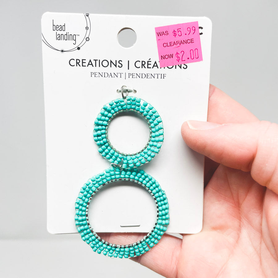 Bead Landing Beaded Circles Pendants (1)