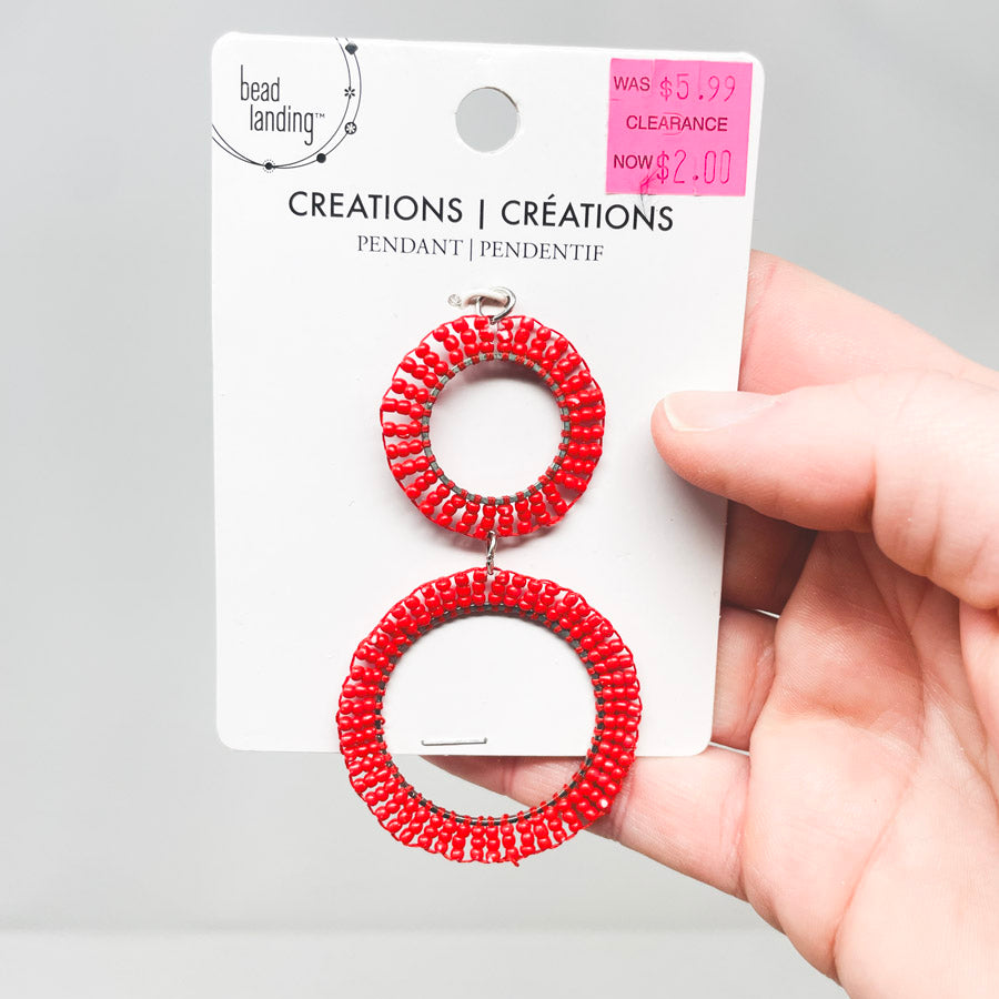Bead Landing Beaded Circles Pendants (1)