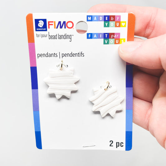Fimo for Bead Landing Clay Star Pendants