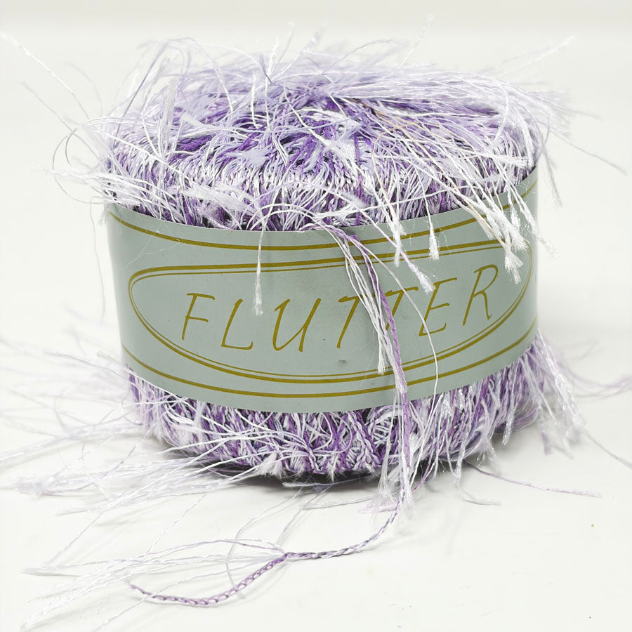 Flutter Eyelash Yarn by Knitting Fever