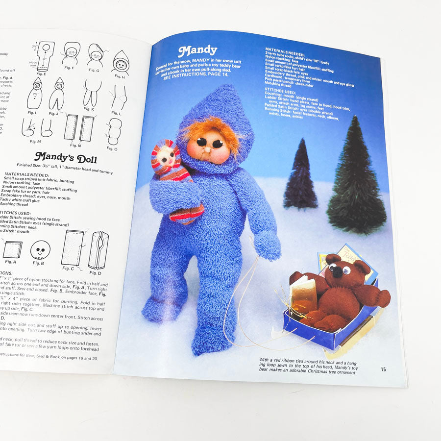 Stitched & Stuffed Soft Sock Dolls Pattern Booklet