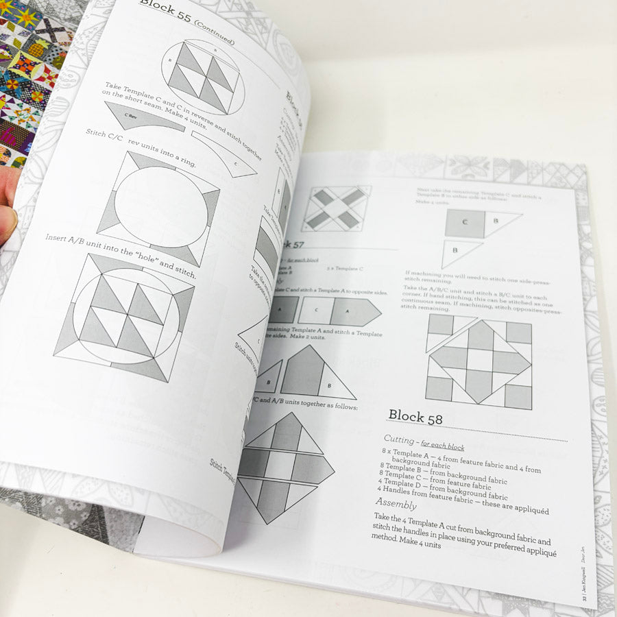 Dear Jen Quilt Pattern Book by Jen Kingwell