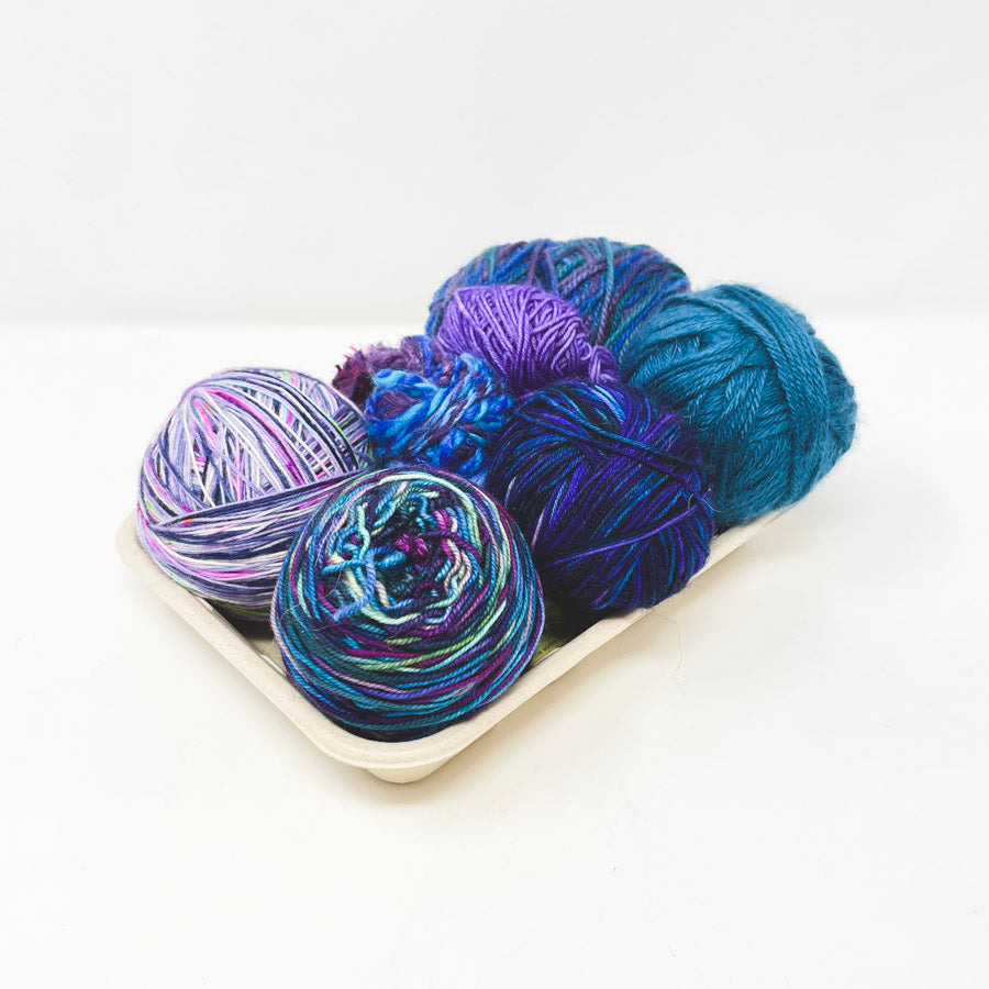 Mermaid Scales Yarn Sushi Weaving Kit