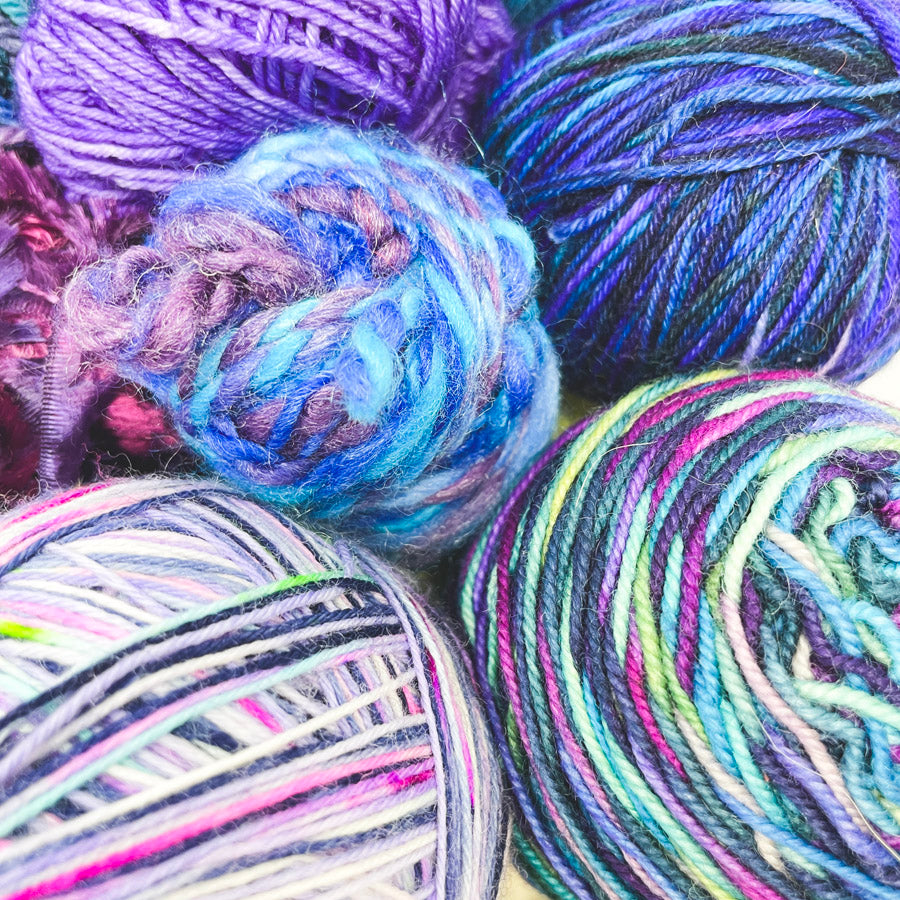 Mermaid Scales Yarn Sushi Weaving Kit