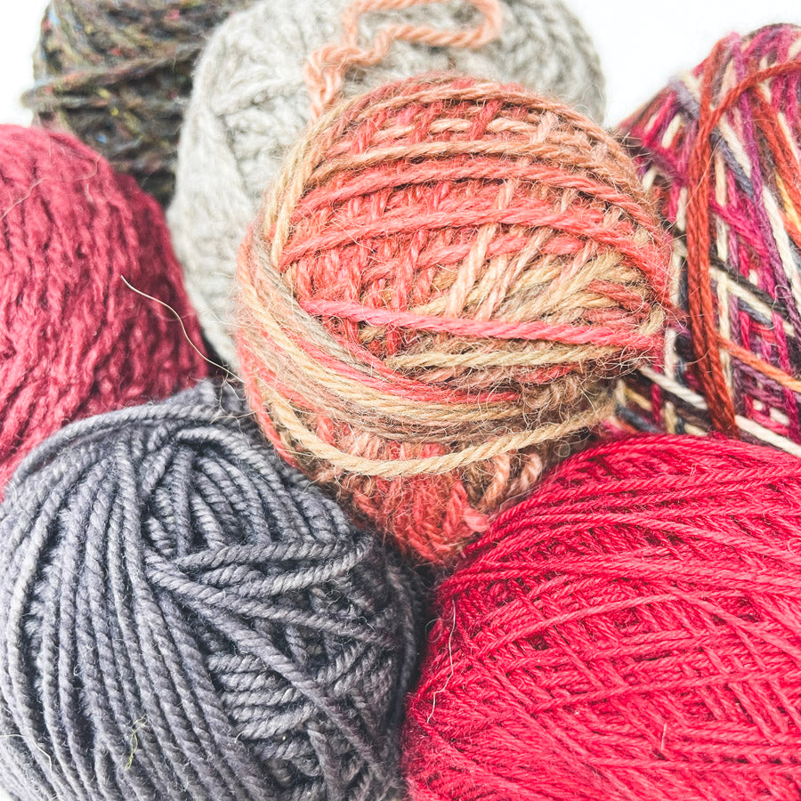 Chocolate Hearts Yarn Sushi Weaving Kit