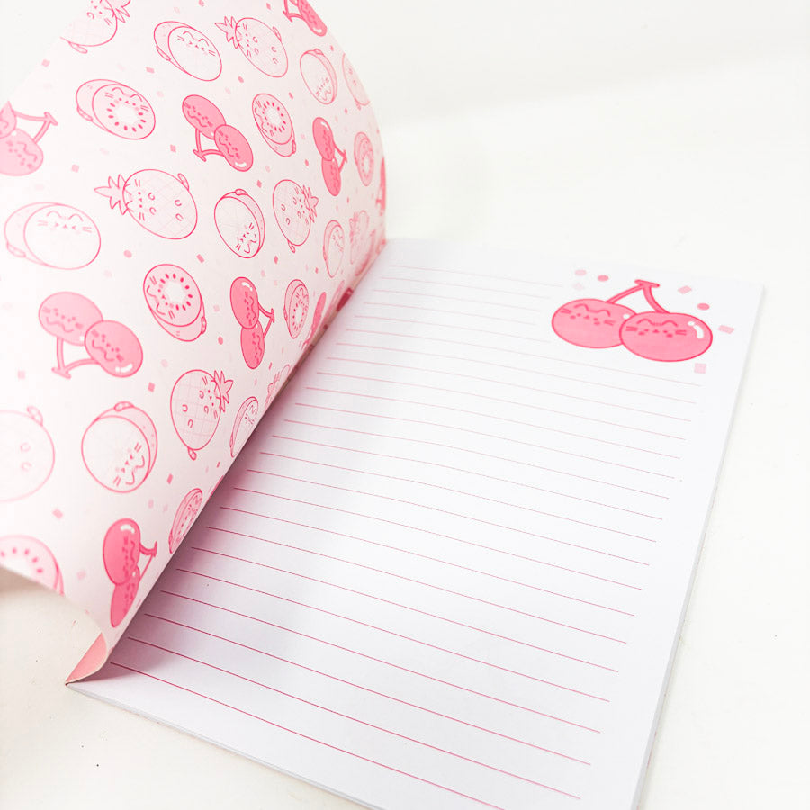 Pusheen Fruits Notebook