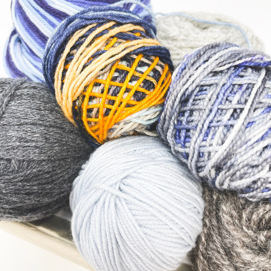 Partly Cloudy Yarn Sushi Weaving Kit