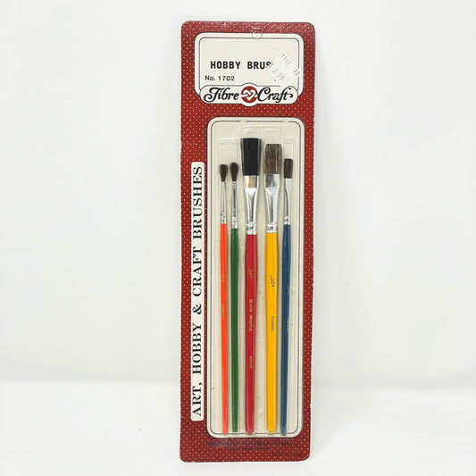 Hobby Brushes by Fibre Craft Paint Brushes