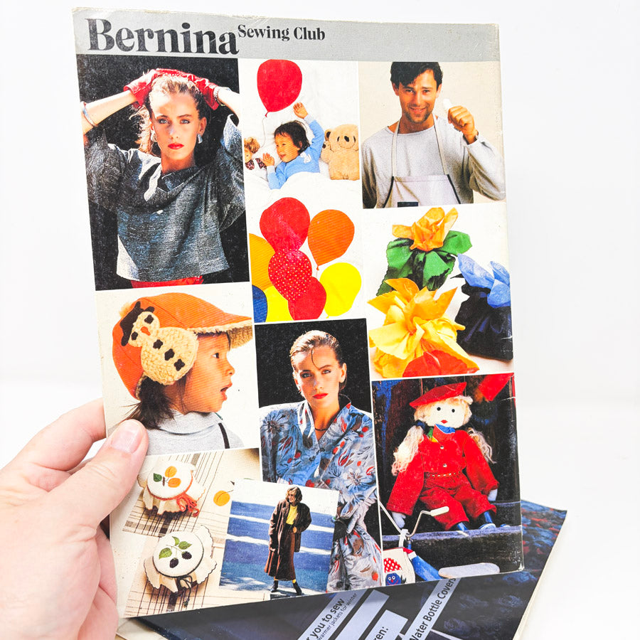 Vintage Bernina Sewing Club Magazines