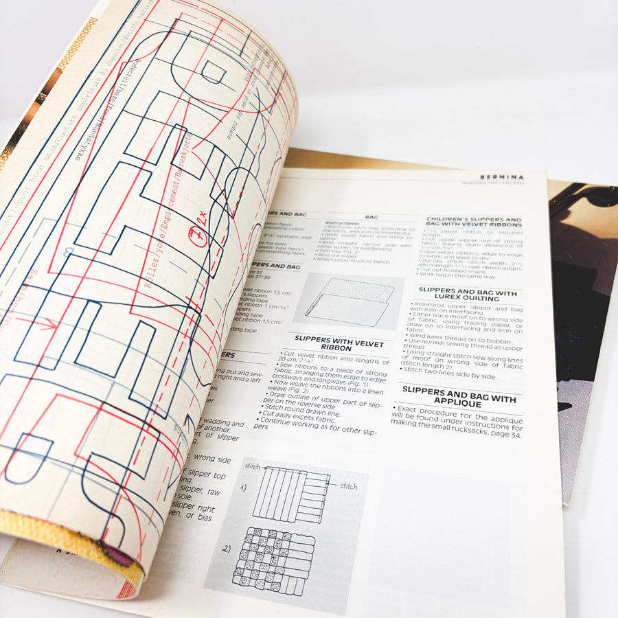 Vintage Bernina Sewing Club Magazines